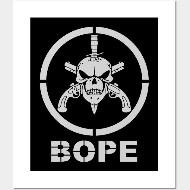 Mod.13 BOPE Batallon Ops Wall Art by parashop